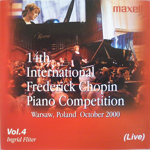 Y0526A2 maxell CD 第14回 ショパン国際ピアノコンクール ユンディ・リ